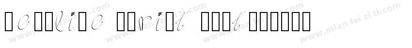 Refaline Script Font字体转换